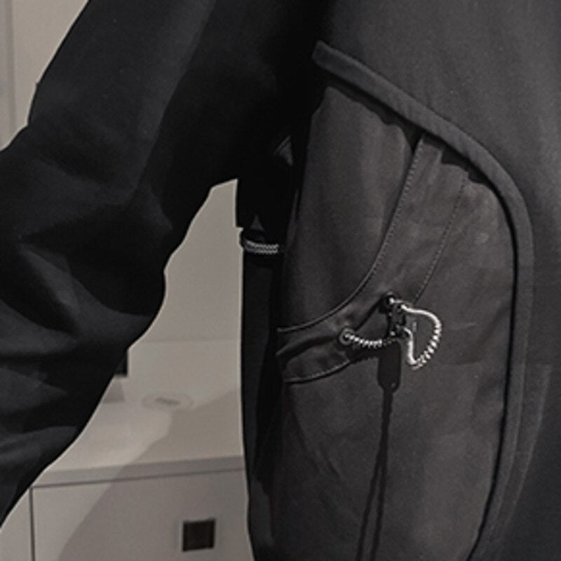 Scrunch Pocket Solid Pullover Sweater