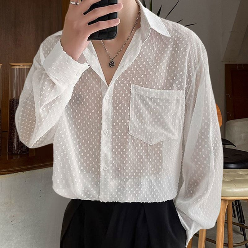 Thin Loose Long Sleeve Shirt