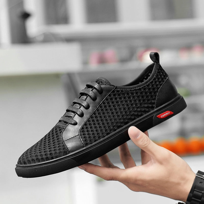 Comfort Mesh Casual Flat Style Men Sneaker