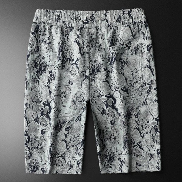 Leisure Breathable Flower Print Beach Shorts