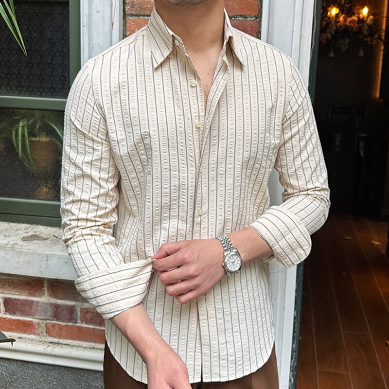 Vintage Stripe Long Sleeve Shirt