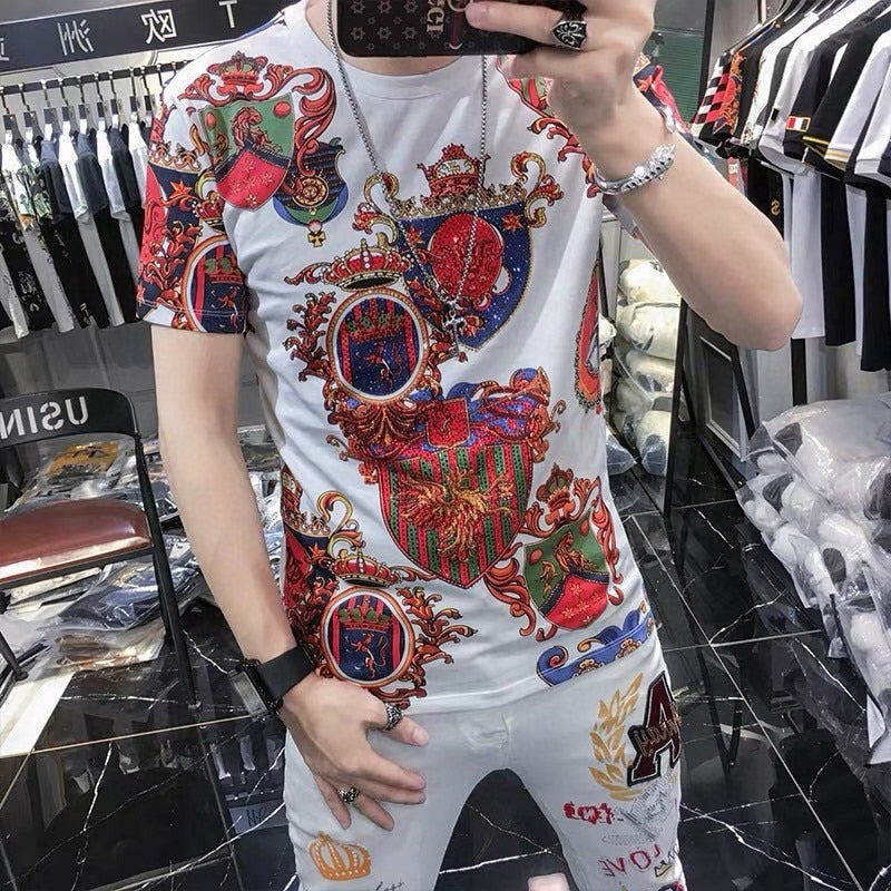 Medieval Printed Colorful Shirt
