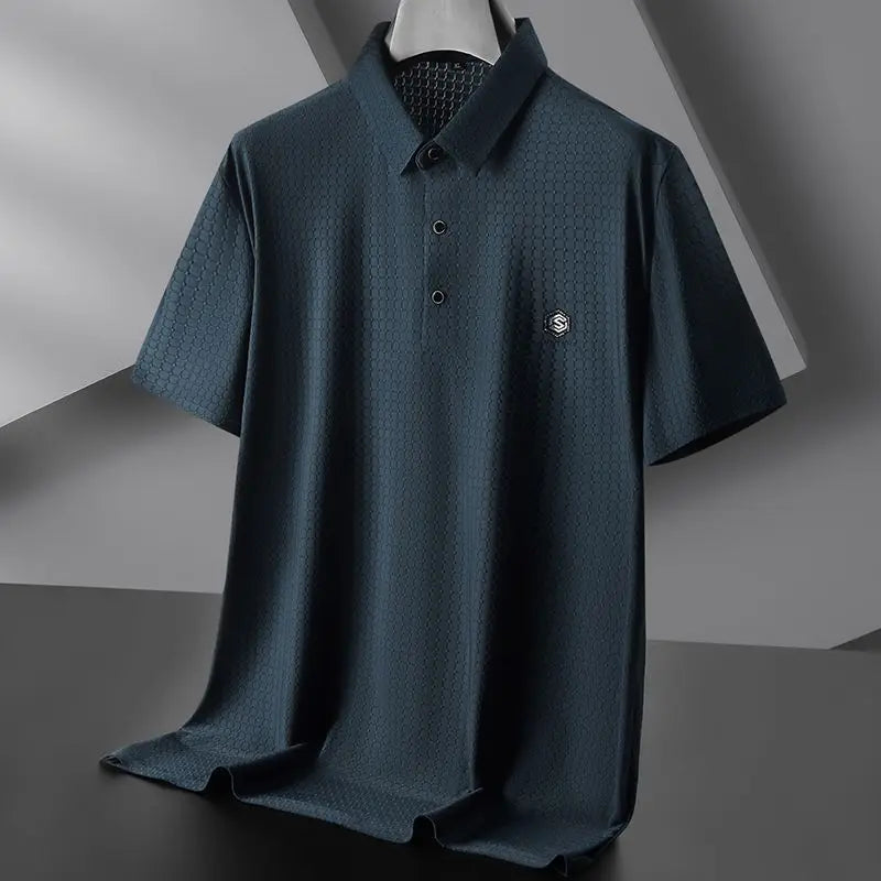 Microfiber Short Sleeve Polo Shirt