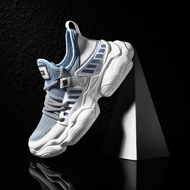 Thick Bottom Flyknit Basic Youth Casual Men Sneaker