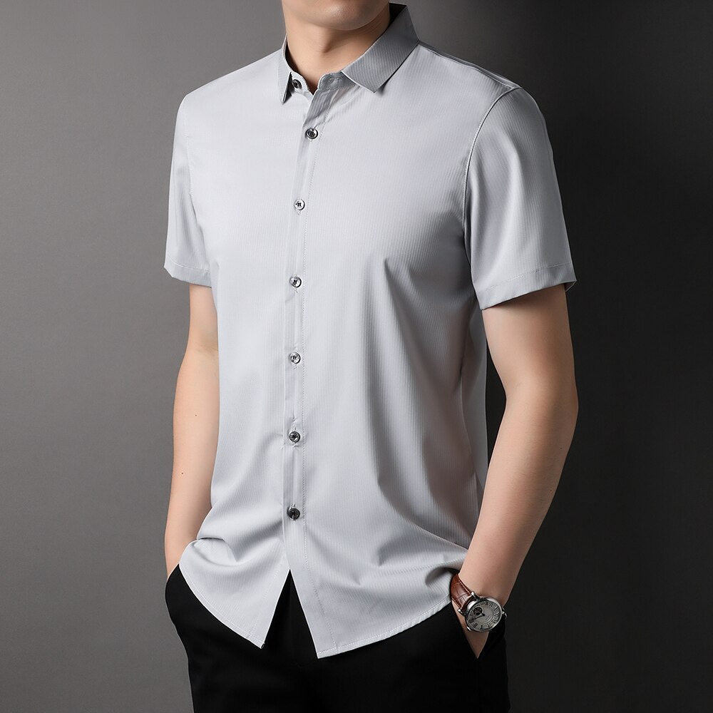 Casual Small-Thin Striped Slim Fit Shirt