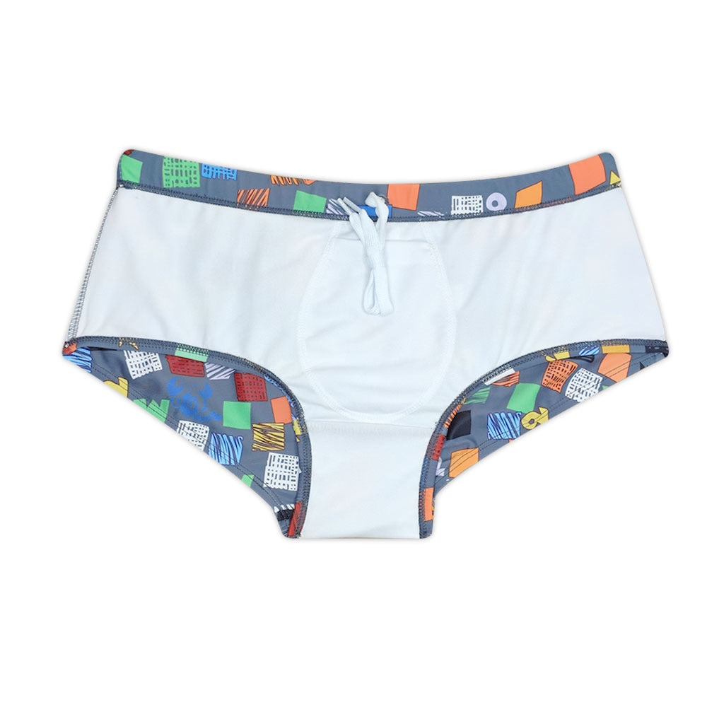 Low Waist Geometric Men Underwear