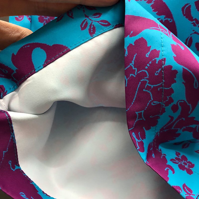 Vintage Hawaiian Pattern Printed Shorts Set