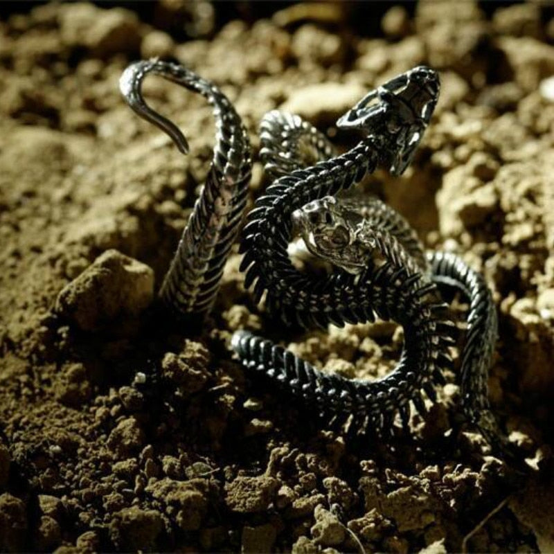 Detachable Snake Style Metal Rings