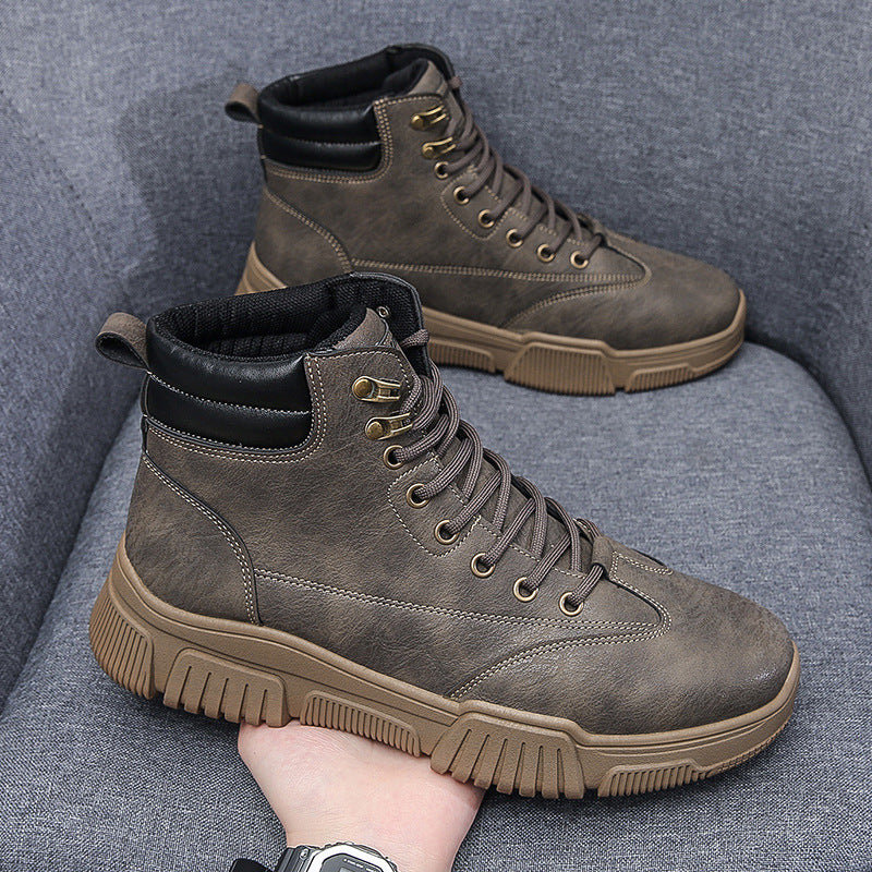 Military Autumn Ankle Boots