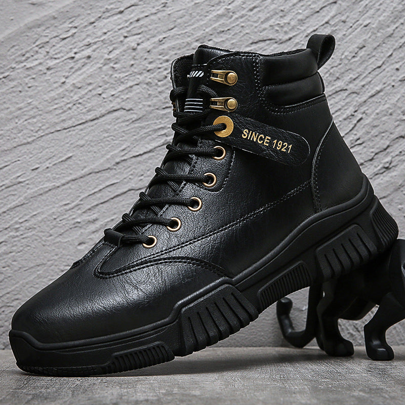 Military Autumn Ankle Boots