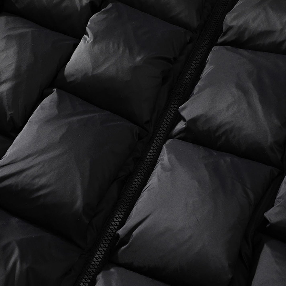 Square Weave Puffy Vest Jacket