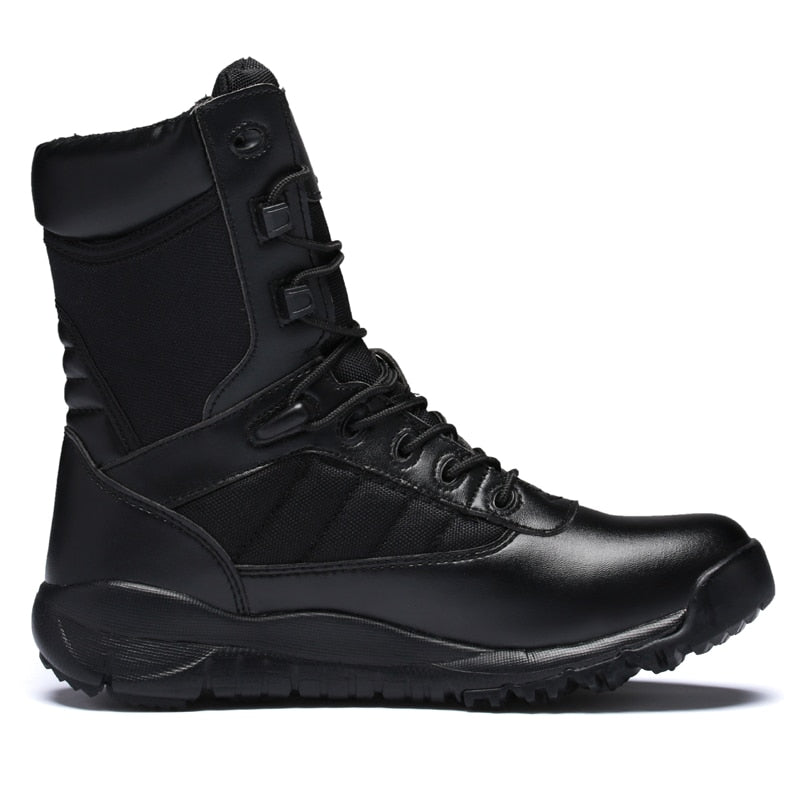 Military Mid Calf Winter Boots