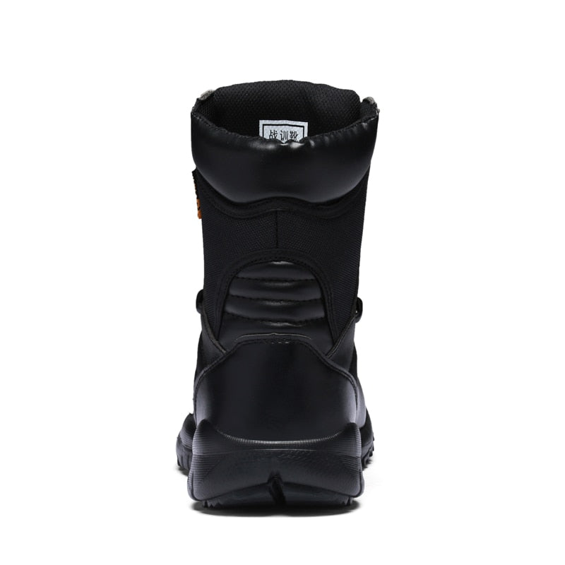 Military Mid Calf Winter Boots