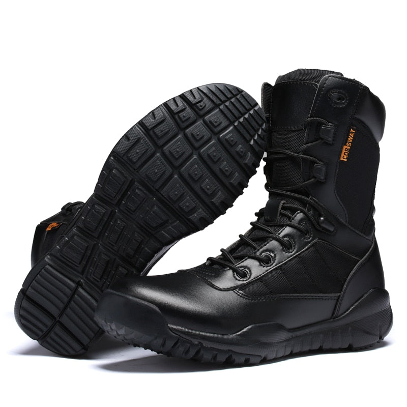 Military Mid Calf Winter Boots