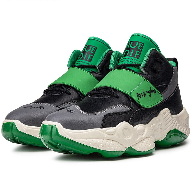 Hip Hop Hi Top Lace Strap Casual Men Sneaker