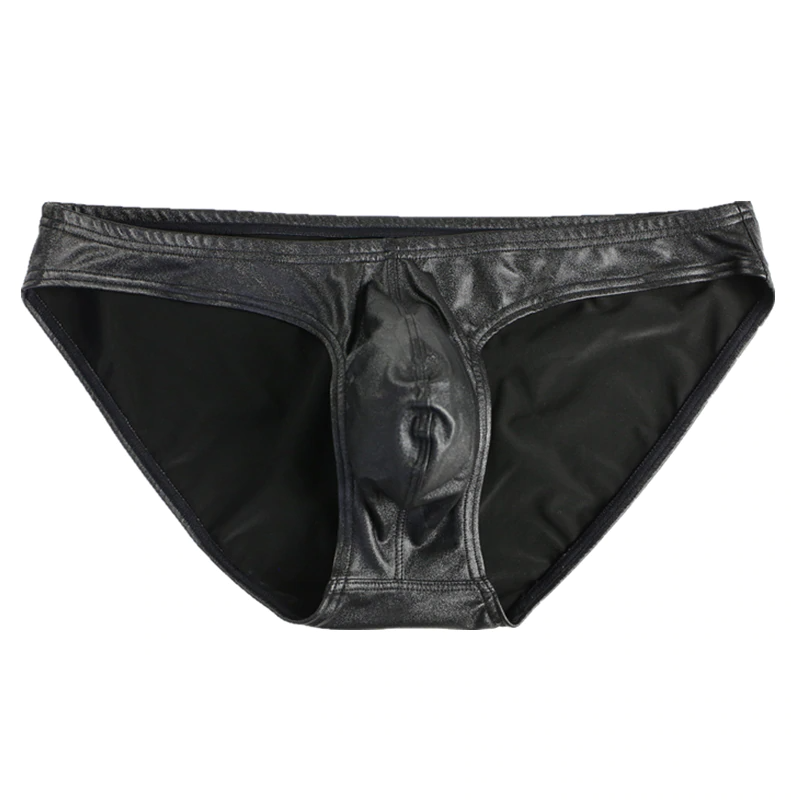 3pcs/ Sets Bright Fabric with Pouch Men Underwear