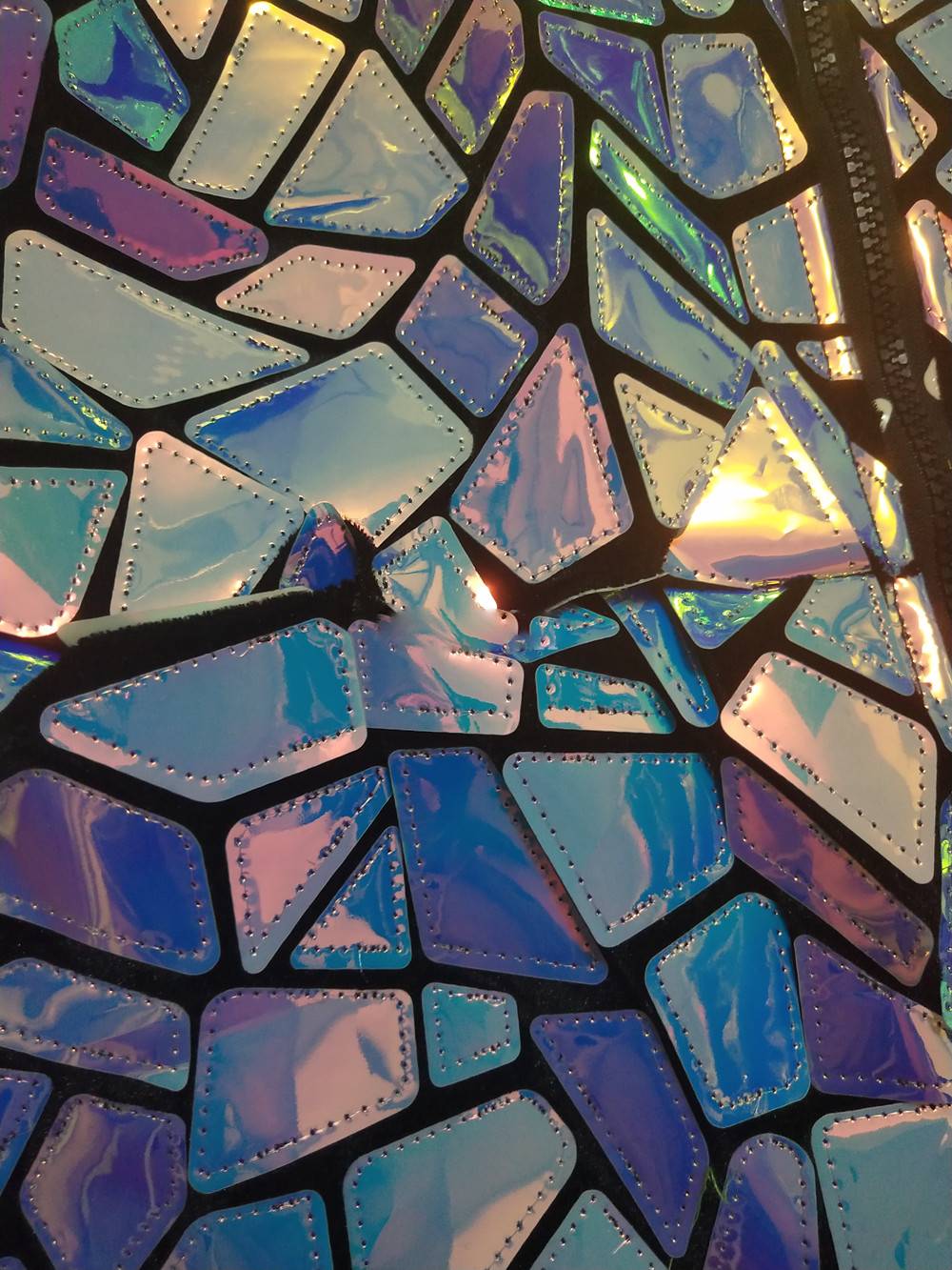 Reflective Laser Sequins Sleeveless Jumpsuit