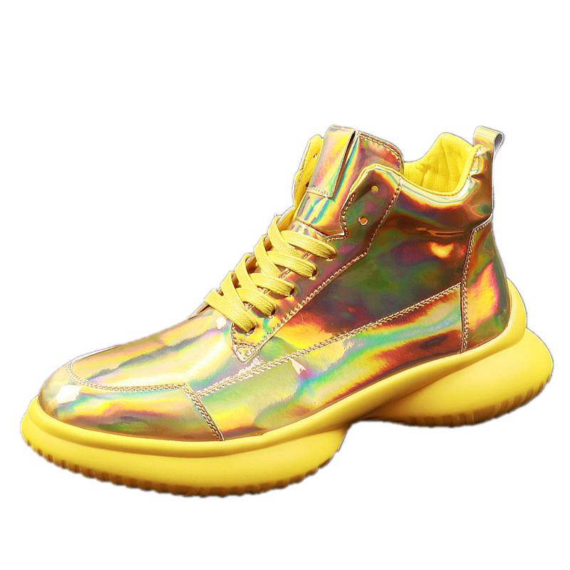 Youth High Top Bling Casual Design Men Sneaker