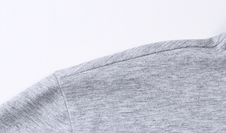 Layered Style Mandarin Stand Collared Polo Shirt