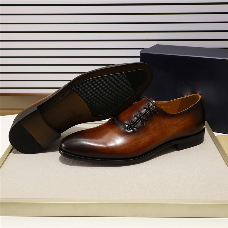 Fashion Plain Toe with Criss Cross Lace Lid Design Men Loafers Shoes