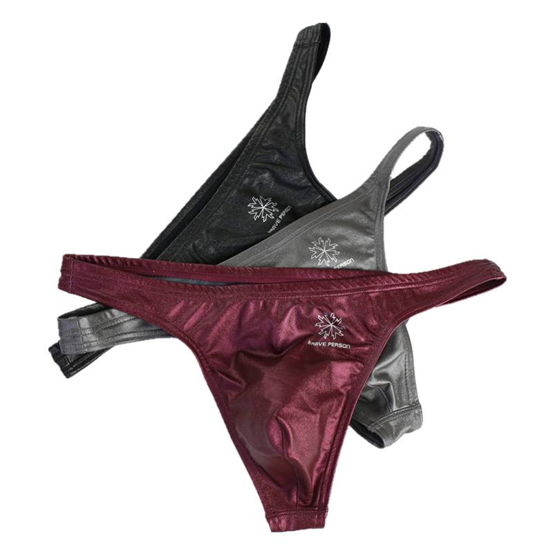Solid Thong Style Man Briefs