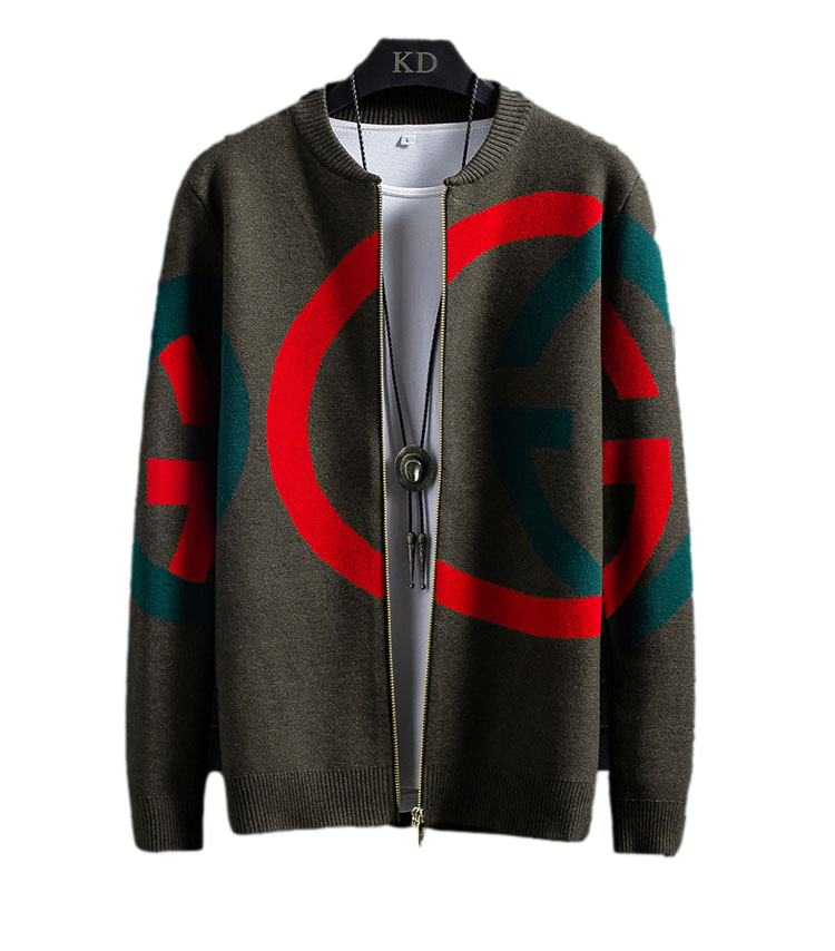 Big G Lettered Long Sleeves Jacket