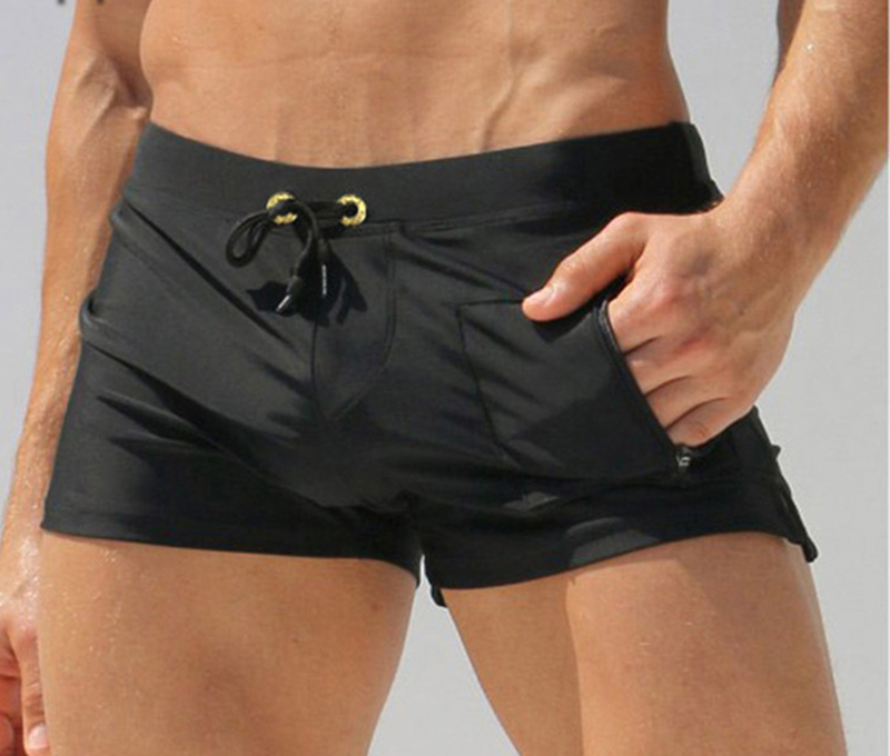 Adjustable Solid Summer Men Short