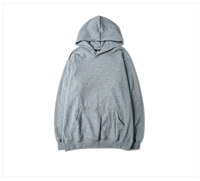 Pop-Farbe Solid Thick Hoodie