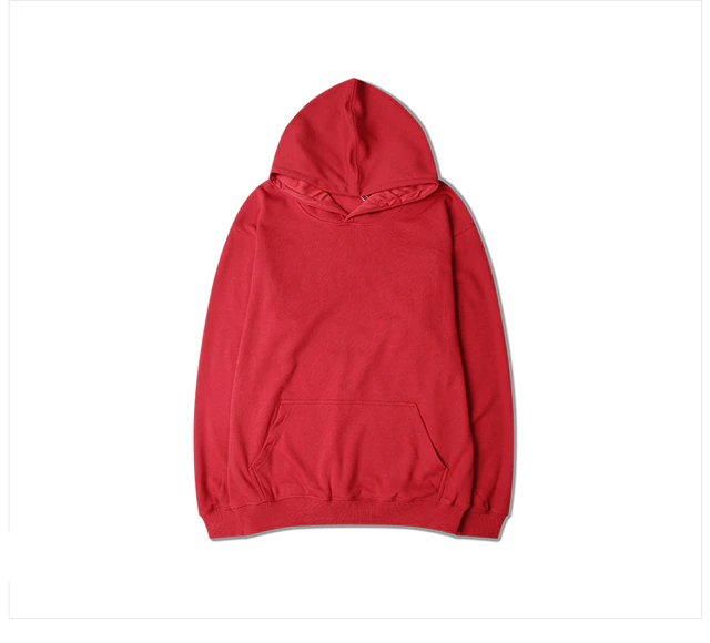 Pop-Farbe Solid Thick Hoodie