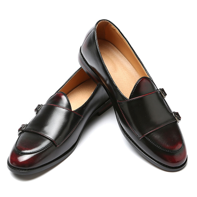 Comfort Lightweight Monk Strap Men Shoes - FanFreakz