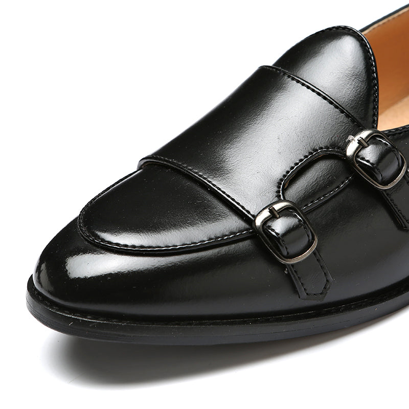 Comfort Lightweight Monk Strap Men Shoes - FanFreakz