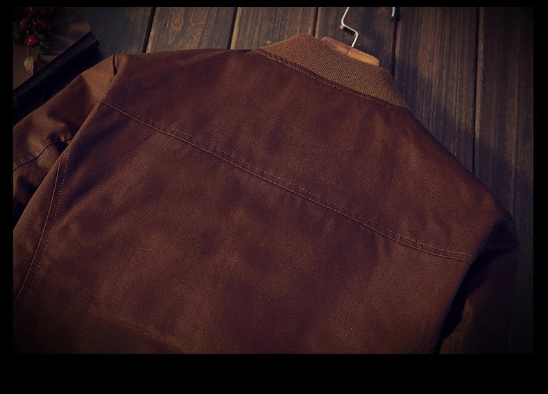 Casual Baseball Style Men Jacket - FanFreakz