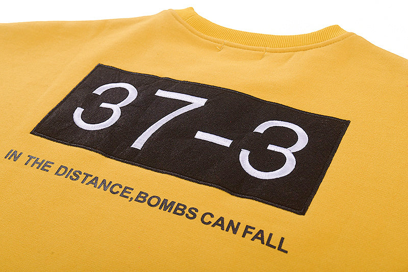 Embroidery Number 37-3 Hip Hop Men Sweaters - FanFreakz