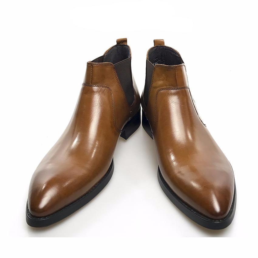 British Gentlemen Secret Agent Style Men Chelsea Boots - FanFreakz