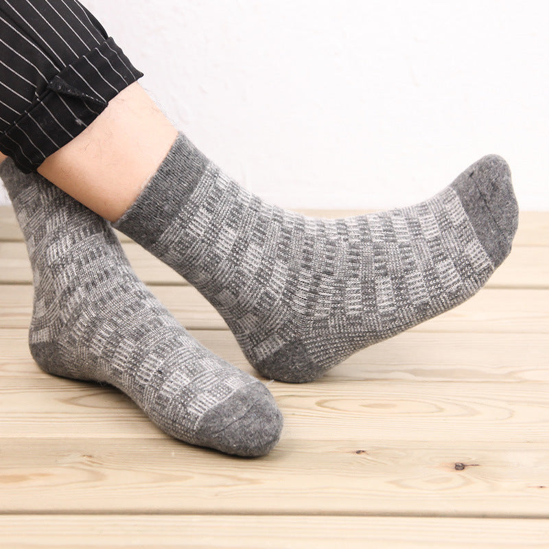 Wool Cashmere Breathable Men Socks 5 Pairs/Lot - FanFreakz