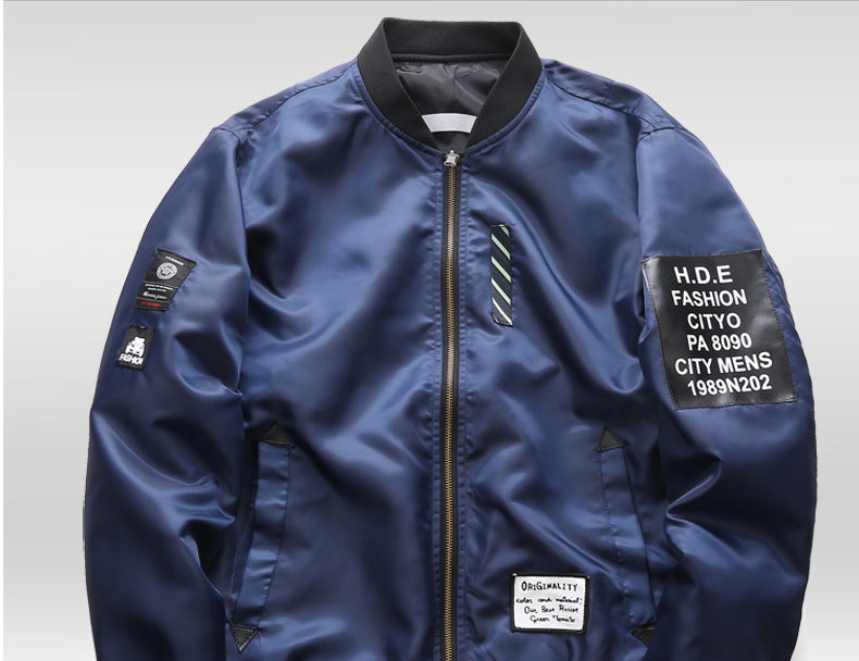 Pilot Air Force Style Bomber Men Flying Jacket - FanFreakz