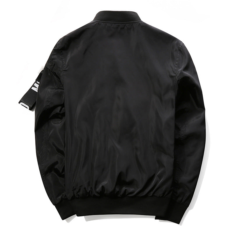 Two Sides Big Pocket Men Bomber Jacket - FanFreakz