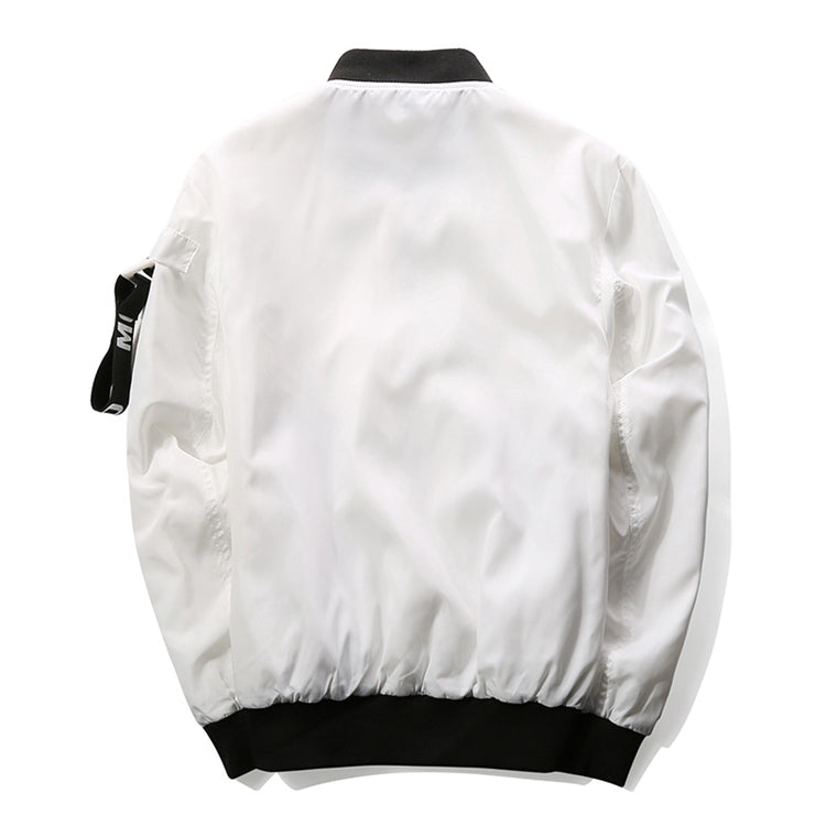 Two Sides Big Pocket Men Bomber Jacket - FanFreakz