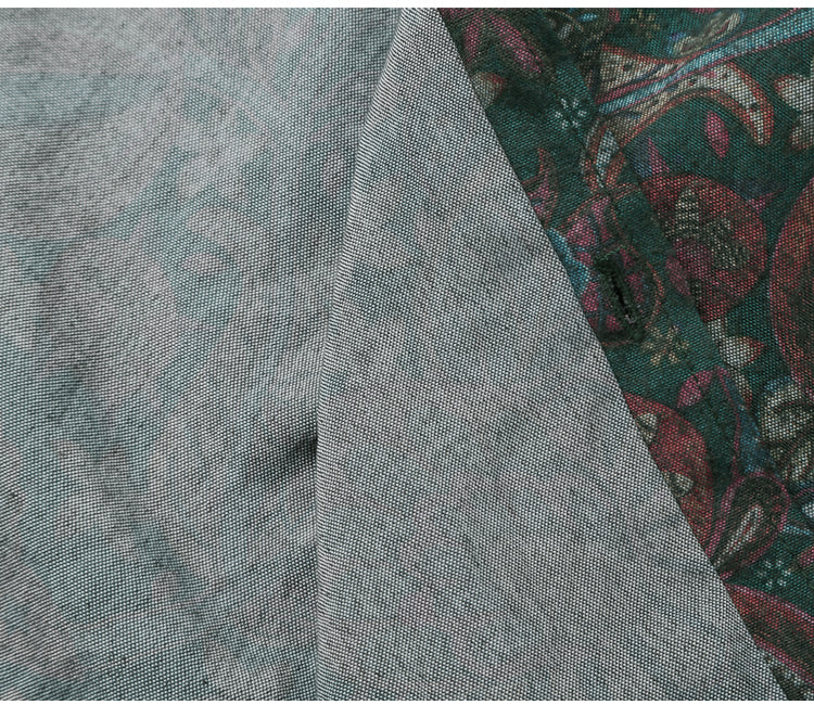 Bold Color with Floral Pattern Detail Men Long Sleeves Slim Fit Shirt - FanFreakz