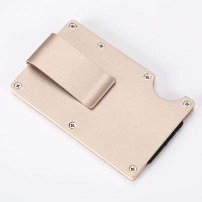 Metal Ultra-Thin Multi-Function High Capacity Men Money Clip