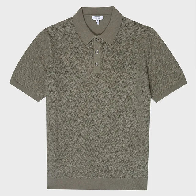 Vintage Sage Green Polo Shirt