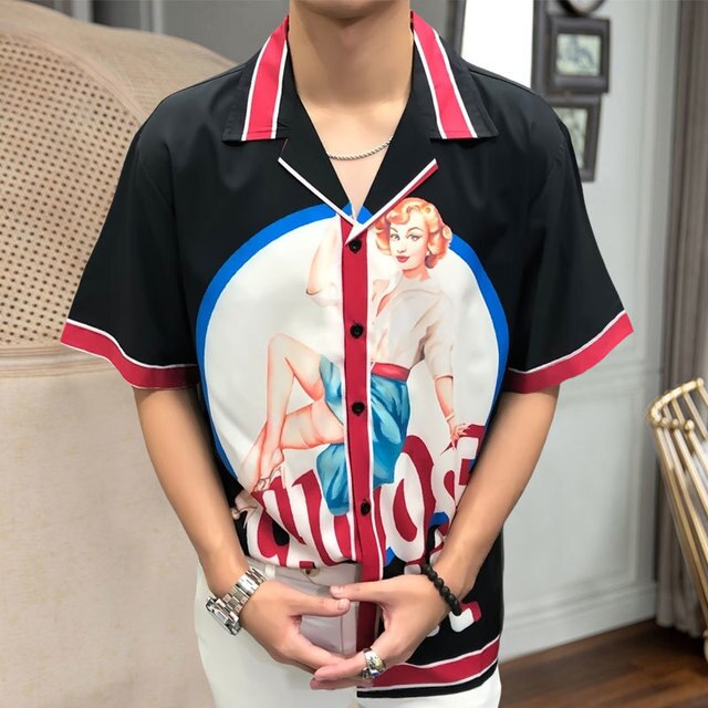 Romanian Sclupterd Printed Shirt