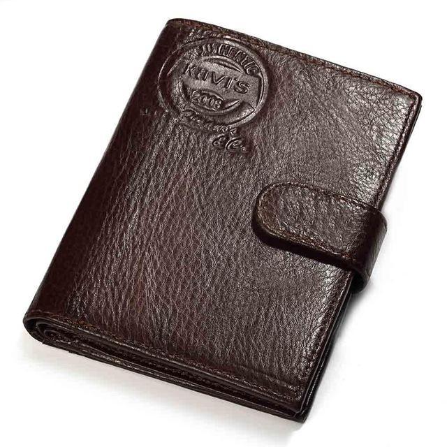 Travel Style Passport Holder Coin Purse Rfid Magic Men Leather Walet