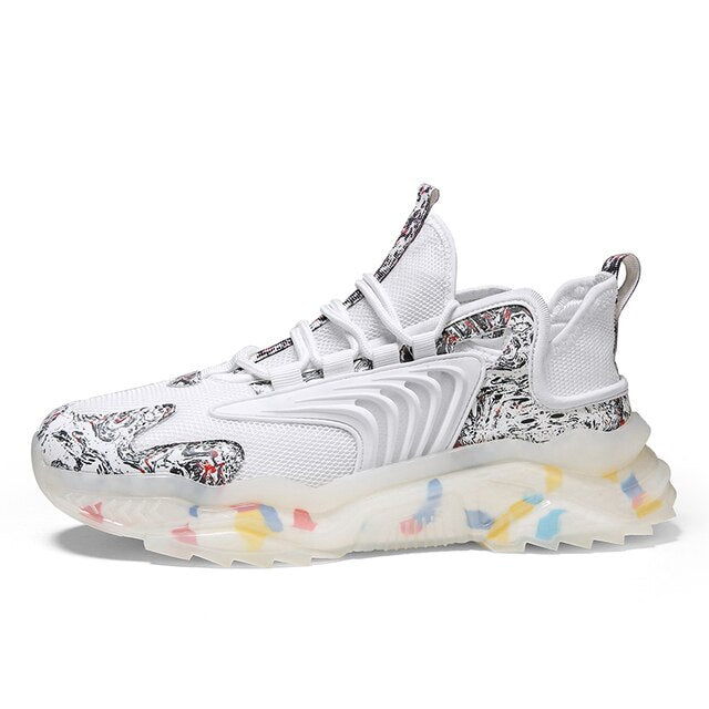 Chunky Platform Air Mesh Sneakers