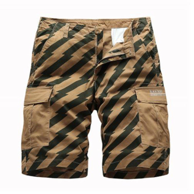 Blatz Pattern Printed Mid Waist Short