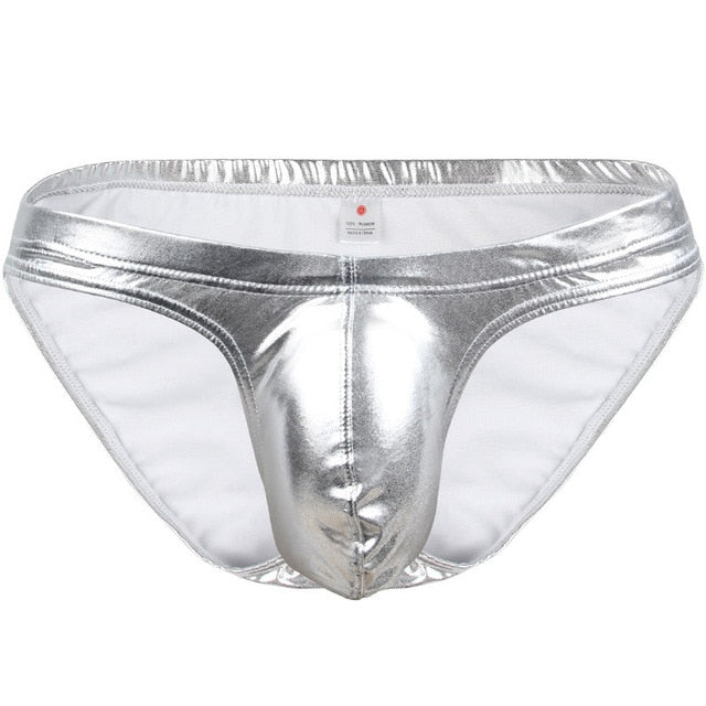 Bright Faux Leather Underwear