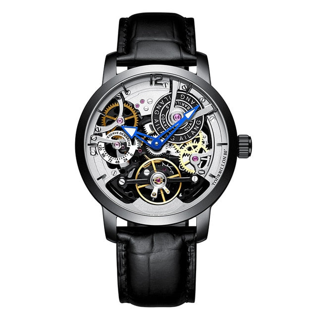 Original Skeleton Design Automatic Tourbillon Men Watches