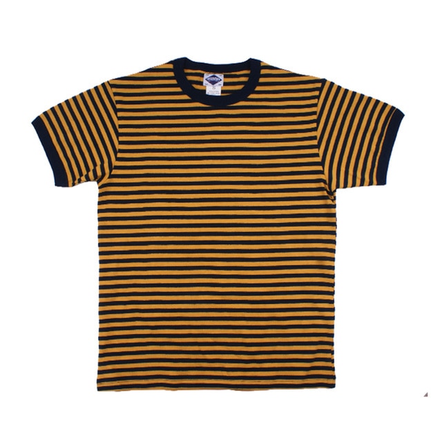 Striped O-Neck Cotton T-Shirt