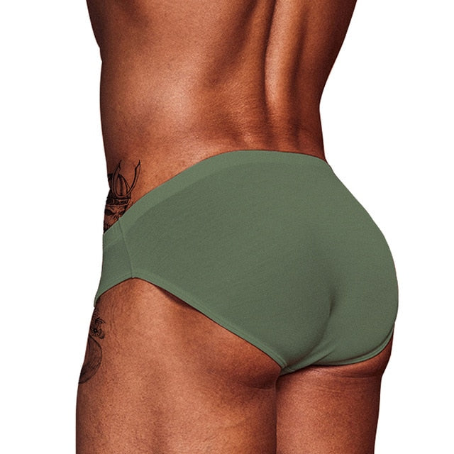 Comfortable Solid Seamless Man Brief