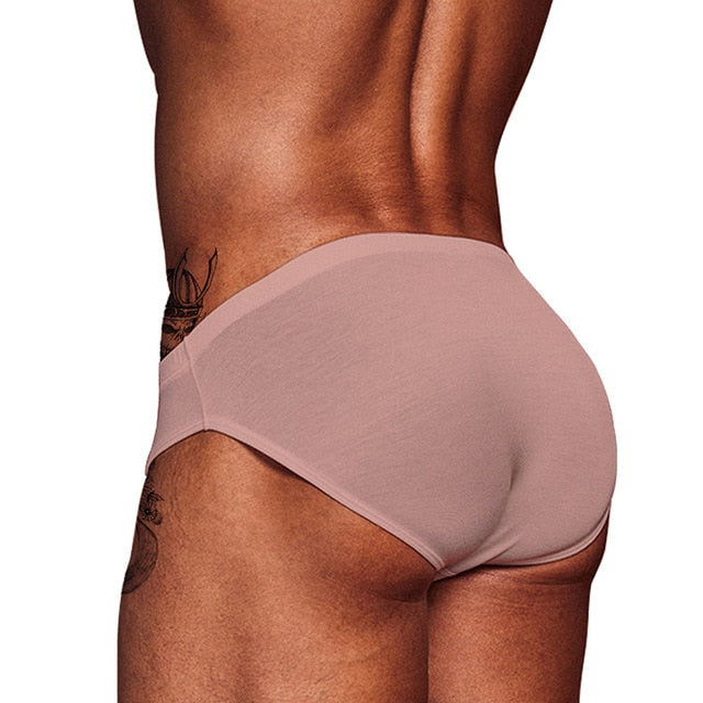 Comfortable Solid Seamless Man Brief